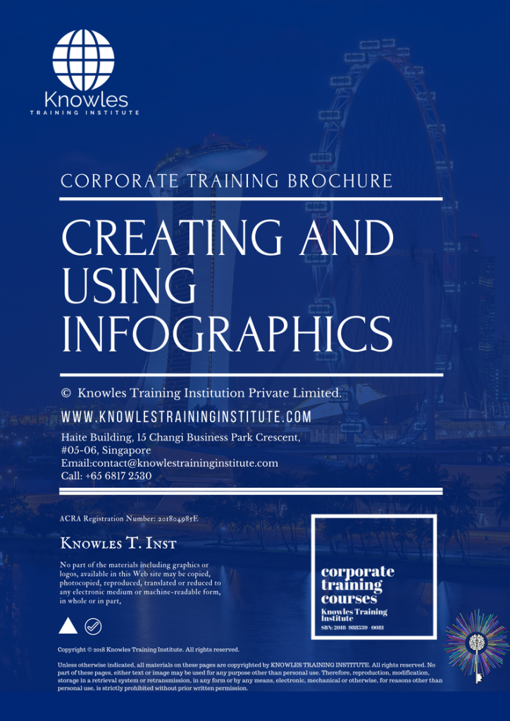 Course Brochure For Creating And Using Infographics in Belize