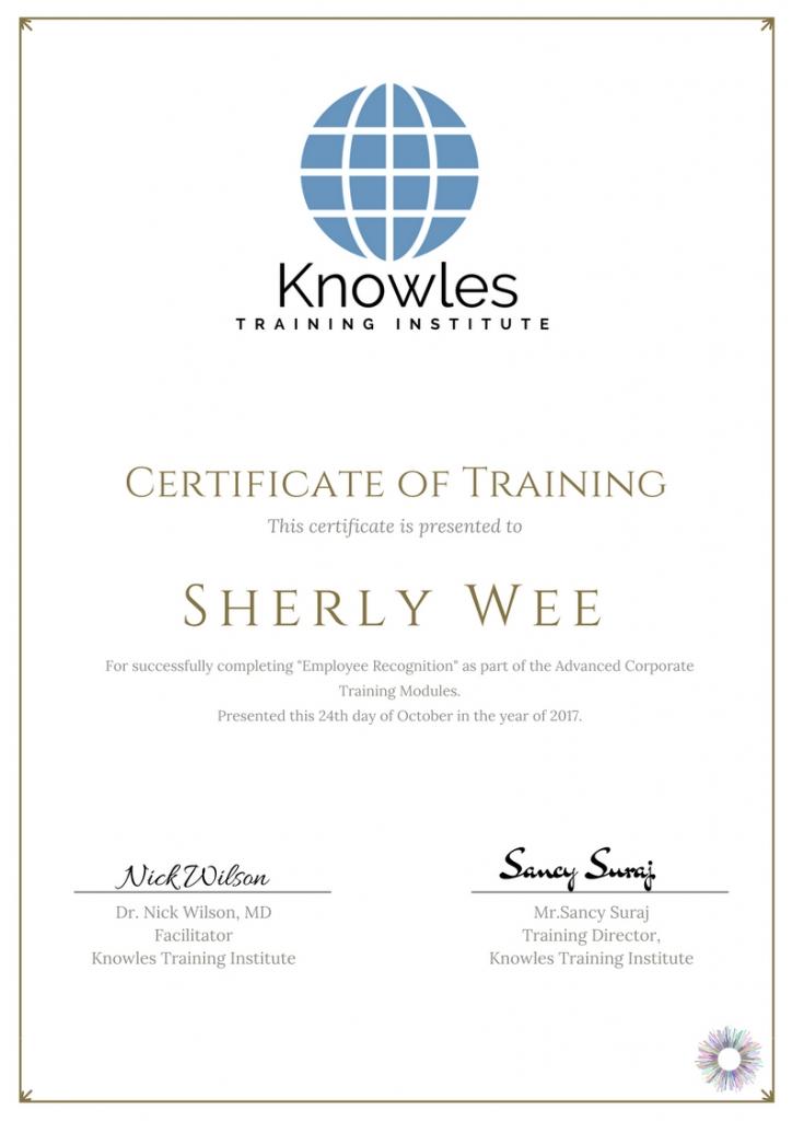 Employee Recognition Training Course in Belize Certification