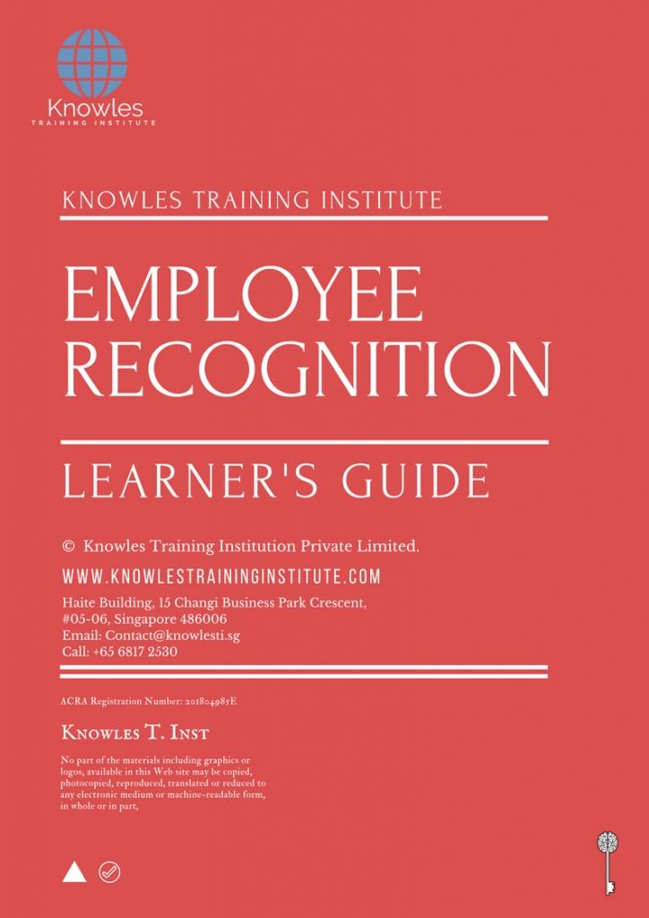 Employee Recognition Training Course in Belize Learner’s Guide