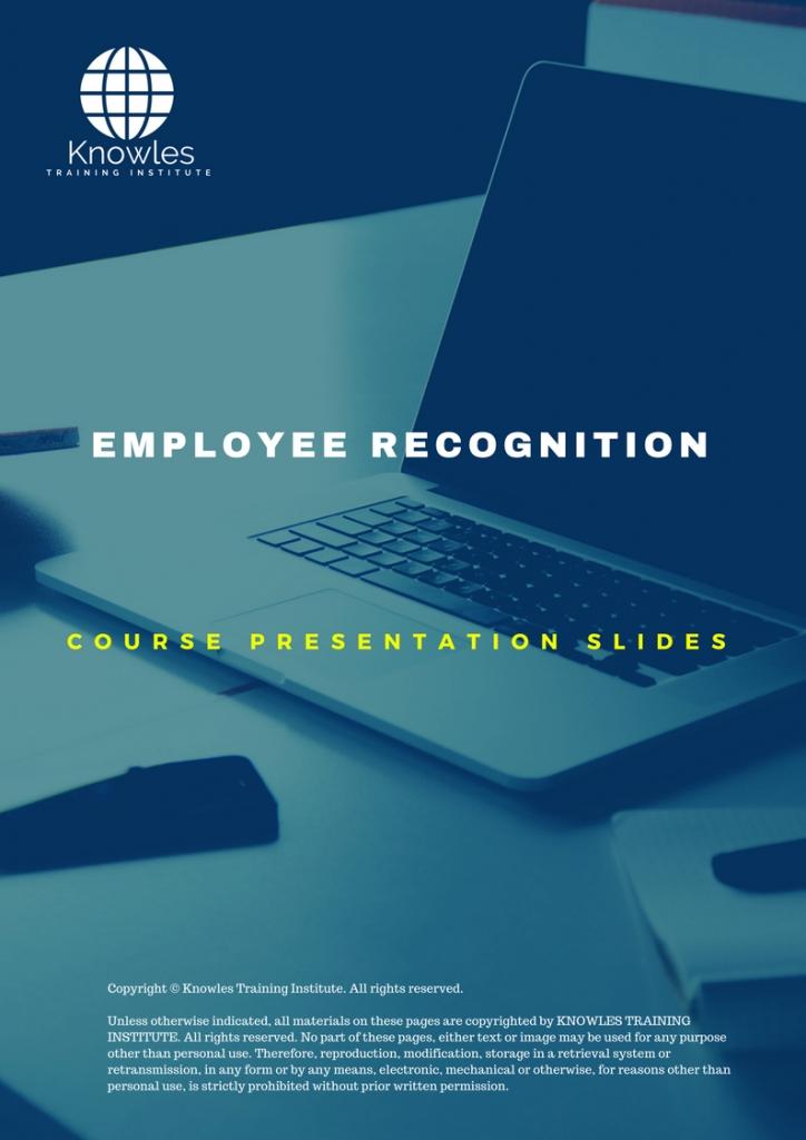 Employee Recognition Training Course in Belize Presentation SLides