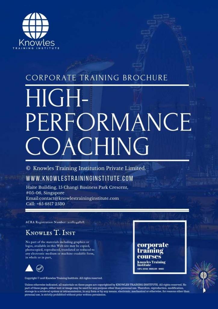 High-Performance Coaching Course in Belize Brochure