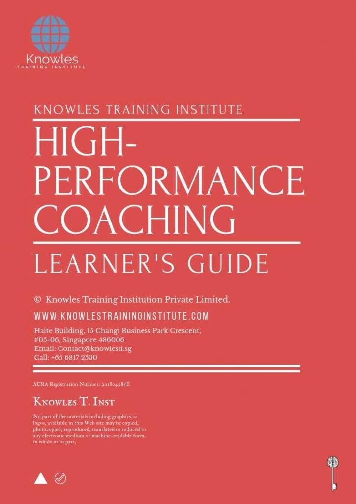 High-Performance Coaching Course in Belize Learner_s Guide