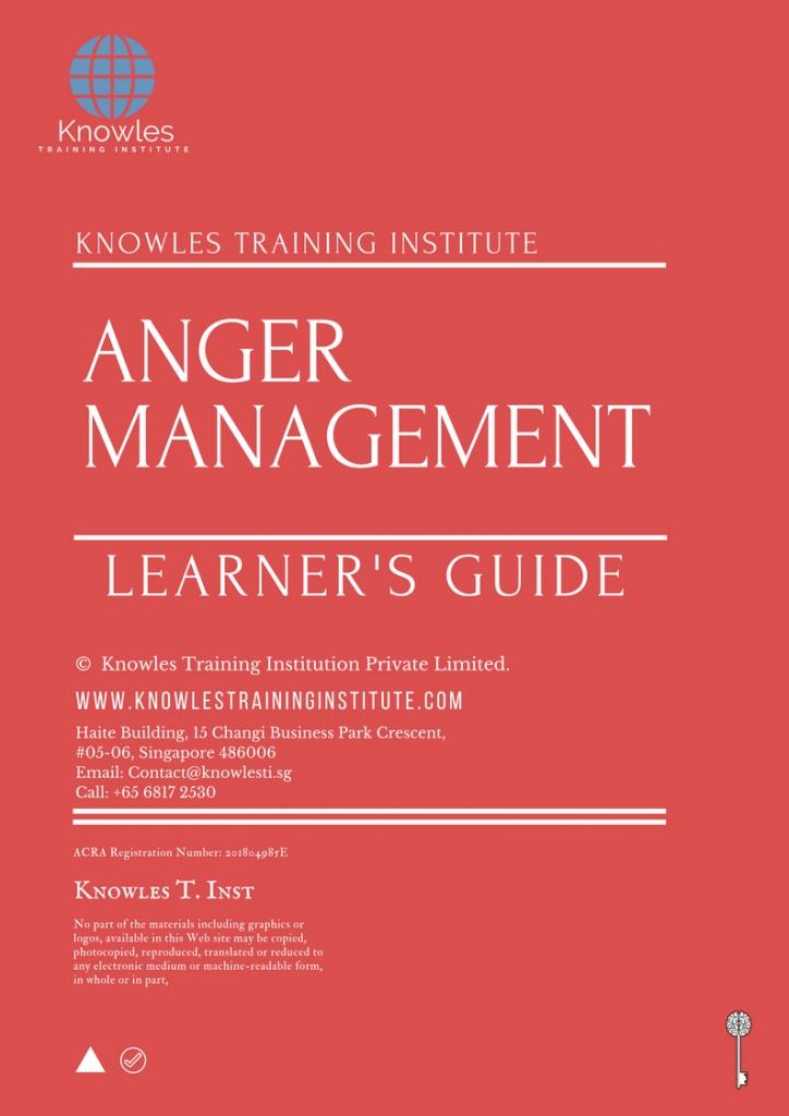 Learner’s Guide For Anger Management Training Course in Belize