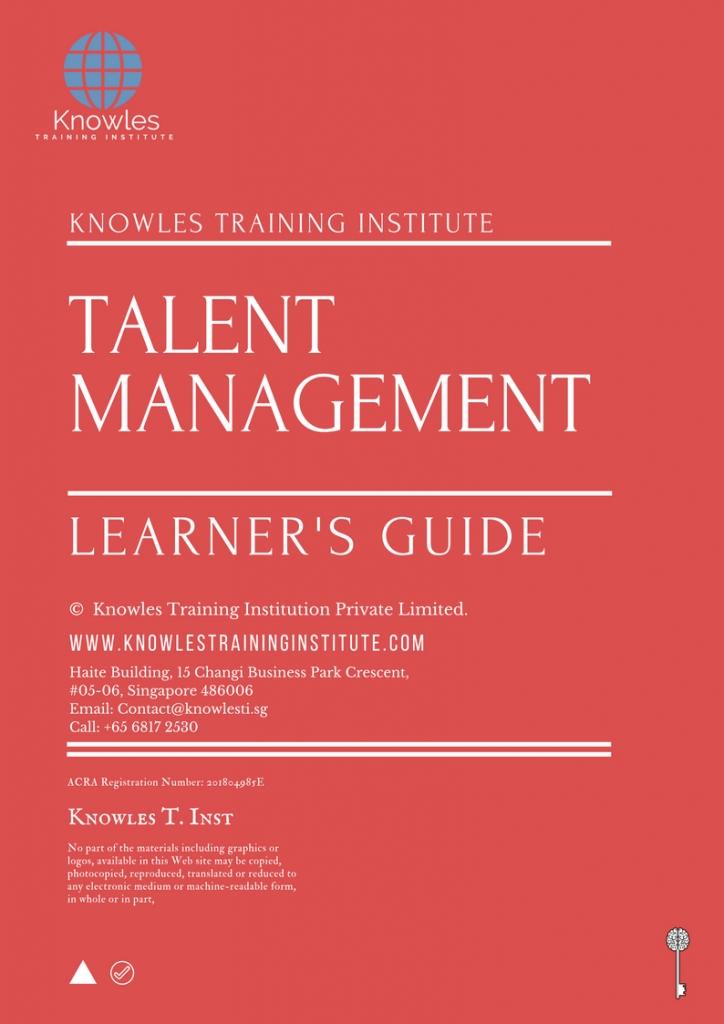 Talent Management Training Course in Belize Presentation Slide Learner’s Guide