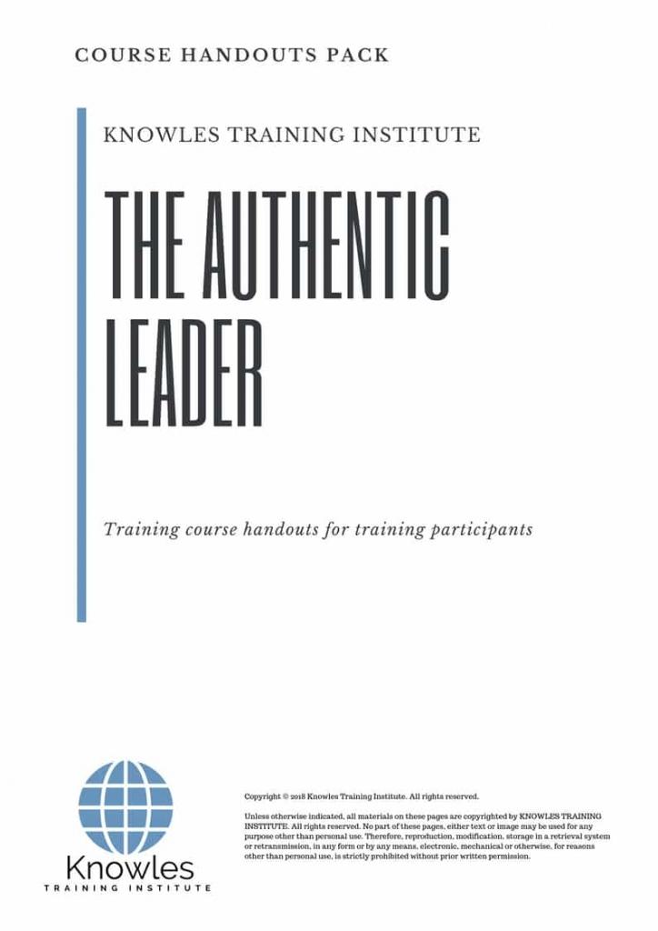 The Authentic Leader Course in Belize Handouts