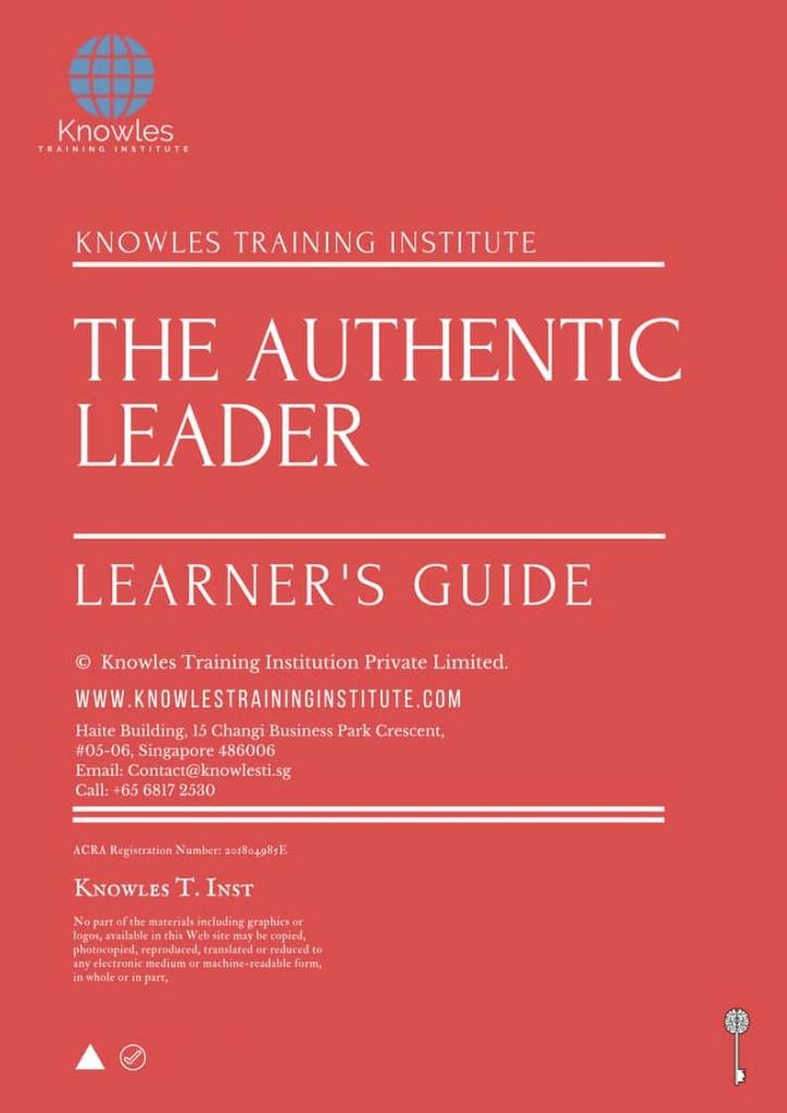 The Authentic Leader Training Course in Belize Learner’s Guide