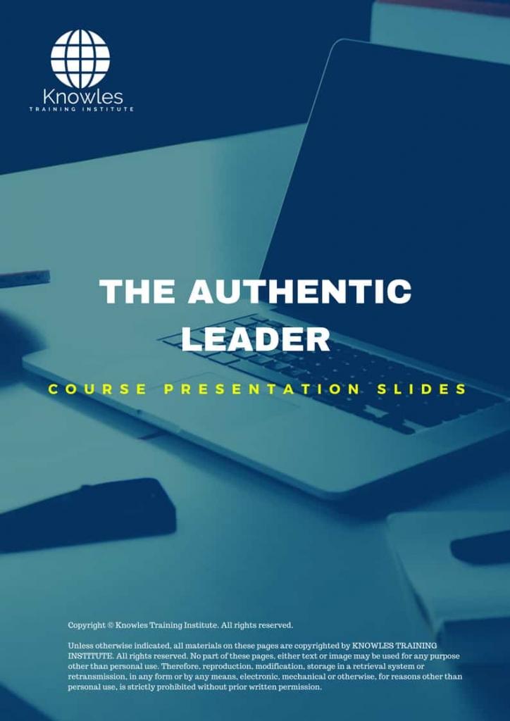 The Authentic Leader Training Course in Belize Presentation Slides