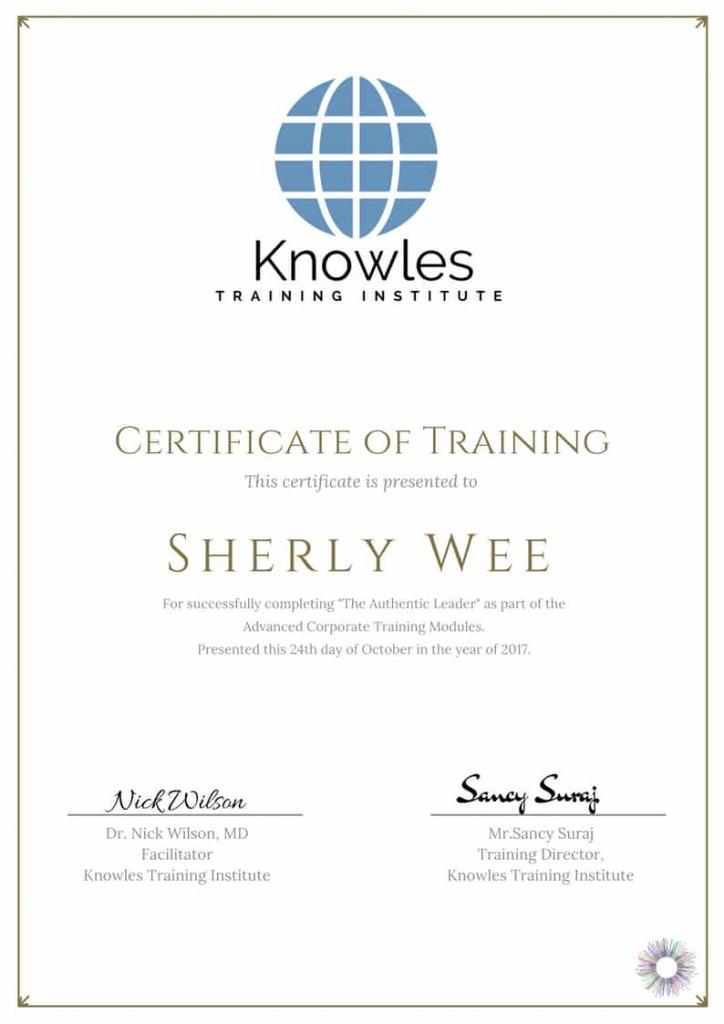 The Authentic Leader Training course in Belize Certification